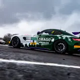 Einer der beiden Mercedes-AMG GT4 vom Drago Racing Team ZVO