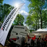 ADAC MX Masters Bitche  Bridgestone im Fahrerlager