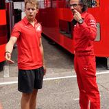 ADAC Formel 4, Hockenheim, Charles Leclerc, Ferrari, Niklas Krütten (Van Amersfoort Racing), Arthur Leclerc (US Racing CHRS), Gianluca Petecof (Prema Powerteam), Théo Pourchaire (US Racing CHRS) und Roman Stanek (US Racing CHRS)