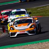 #91 Wimmer Werk Motorsport / Oskar Dix / Egor Litvinenko / Porsche 718 Cayman GT4 RS CS / Oschersleben