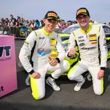 Tagessieger Denny Berndt (li.) und Lachlan Robinson