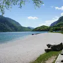 Der Molvenosee ist Ausgangspunkt der ADAC Trentino Classic