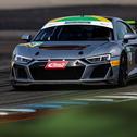 Der Audi R8 LMS GT4 der Jamaikaner David Summerbell/Thomas Gore
