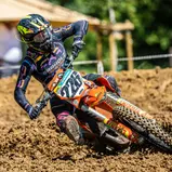Tom Koch wurde nach einem spannenden Duell mit Noah Ludwig Tagessieger der DMX Open in Aichwald