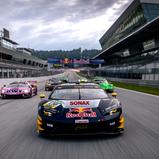 Fleißigster Fahrer beim DTM-Test auf dem Red Bull Ring: Lamborghini-Pilot Luca Engstler