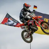 Aron Katona ( Ungarn / KTM / HTS Team ) beim ADAC MX Junior Cup 125