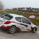 Rundstreckenass auf dem Podium: Bei seiner Premiere im Peugeot 207 S2000 fuhr Timo Bernhard auf Rang drei