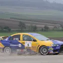 Er hat wieder die Führung im ADAC Rallye Masters übernommen: Hermann Gaßner im Mitsubishi Lancer Evo X