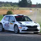 DRM, ADAC Rallye Masters 2019, 4. Lauf, ADAC Rallye "Rund um die Sulinger Bärenklaue", Philip Geipel, Skoda Fabia R5 Evo