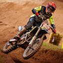 Der Meisterschaftsspitzenreiter Max Nagl freut sich auf die Sandstrecke im hohen Norden