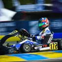Bei der Deutschen Kart-Meisterschaft in Wackersdorf gelang Joel Mesch eine tolle Aufholjagd