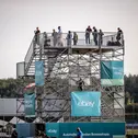 Der eBay Tower bietet aus neun Metern Höhe neue Perspektiven