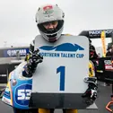 Levin Phommara als Meister im Regen