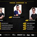 Das Podium nach Rennen 1