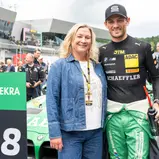 Claudia Pechstein und Marco Wittmann (DEU / BMW M4 GT3 Evo / Schubert Motorsport), Red Bull Ring