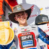 Jayson Van Drunen ( Niederlande / Yamaha / SHR Motorsports-Yamaha Motor Europe ) beim ADAC MX Junior Cup