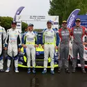 Die drei erfolgreichen Fahrer-Duos der 33. ADAC ACTRONICS Rallye Sulingen