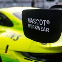 Das Mascot-Logo ist auf den Heckflügel-Endplatten aller DTM-Fahrzeuge präsent