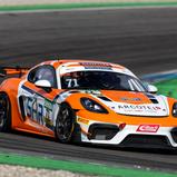 #71 David Lackner / Philipp Dietrich / Wimmer Werk Motorsport / Porsche 718 Cayman GT4 RS CS / Hockenheimring