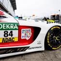 Der Mercedes-AMG GT3 von Tom Kalender mit dem Sticker des Deutschen Kinderbuchpreises Der Mercedes-AMG GT3 von Tom Kalender mit dem Sticker des Deutschen Kinderbuchpreises