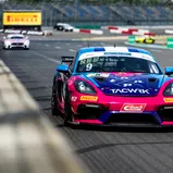 #9 AVIA W&S Motorsport / Tano Neumann / Alon Gabbay / Porsche 718 Cayman GT4 RS CS / Dekra Lausitzring