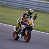 Bereits im drittletzten Saisonrennen kann Lennox Lehmann den Titel im ADAC Junior Cup powered by KTM perfekt machen