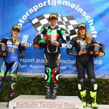 Podium / Ohvale MotoMini-190 / ADAC Mini Bike Cup, Templin