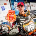 Bradley Mesters übernahm nach einem Ausfall Bidzans die Tabellenspitze im ADAC MX Youngster Cup