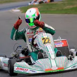 Erster ADAC Kart Masters-Sieg für Lucas Zuber
