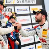 Podium Rennen 2, ADAC GT4 Germany, Hockenheim