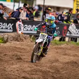 Martins Cirulis holte im ADAC MX Junior Cup 85 mit zwei Start-Ziel-Siegen das Maximum heraus