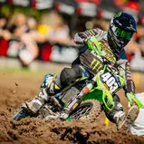 ADAC MX Masters 2018, Gaildorf, Bastian Boegh Damm ( Dänemark / Kawasaki / Monster Energy Kawasaki Elf Team Pfeil ) beim ADAC MX Youngster Cup