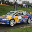 In der Masters-Wertung fast uneinholbar vorn: Hermann Gaßner im Mitsubishi Lancer
