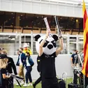 Fan-Liebling: Das Maskottchen der Mannschaft (Foto: Madpanda Motorsport)