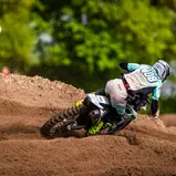 Scott Smulders gelang der Sieg im Samstags-Rennen des ADAC MX Youngster Cup