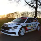 #8 / Chris Gropengiesser / Lisa Kiefer / Skoda Fabia RS Rally2 / RC 2 / ADAC Actronics Rallye Sulingen