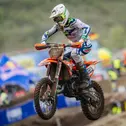 Emil Ziemer ging als Sieger des ADAC MX Junior Cup 125 in Grevenbroich hervor