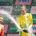 Große Freude bei Maro Engel nach seinem zweiten DTM-Sieg