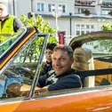 Prominente Oldtimer-Fans auf der ADAC Europa Classic 2025: Neben Ralf Bauer und Eloy de Jong ist „Tatort-Kommissar“ Richy Müller wieder mit seinem Porsche 911 Targa aus dem Jahr 1977 dabei
