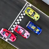 Gruppenbild Mercedes-AMG GT3, Oschersleben