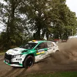 #1 / M. Griebel / T. Braun / Skoda Fabia RS Rally2 / RC2 / ADAC Rallye Stemweder Berg
