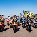 Die Moto2-Klasse geht auf dem Sachsenring in das 200. Rennen.