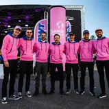Die "BWT-Fahrer" Raffaele Marciello, Luca Stolz, Maximilian Götz, Marvin Dienst, Jan Marschalkowski, Maro Engel und Jules Gounon