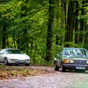 Die Zuschauer prämierten das Mercedes-Benz 230 CE Coupé als schönstes Fahrzeug
