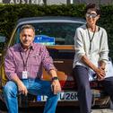 „Tatort“-Kommissar Richy Müller nahm mit einem Porsche 2.7 S Targa aus 1977 an der Tour teil