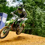 ADAC MX Masters, Bielstein, Bastian Boegh Damm ( Dänemark / Kawasaki / Monster Energy Kawasaki Elf Team Pfeil ) beim ADAC MX Youngster Cup