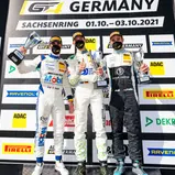 Podium Rennen 1, ADAC GT4 Germany, Sachsenring