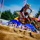 ADAC MX Masters, Tensfeld, Roland Edelbacher ( Österreich / KTM / DIMOCO Europe Racing ) beim ADAC MX Youngster Cup