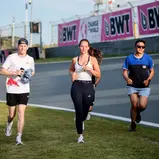 Luca Engstler (links), BWT Best Water Run, Zandvoort