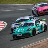 #9 / Overdrive Racing / Porsche 718 Cayman GT4 CS MR / Tano Neumann / Joachim Bölting